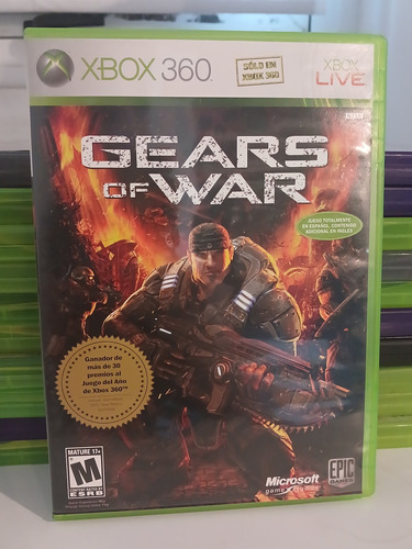 Gears Of War Xbox 360 Original Físico 