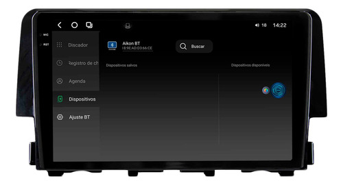 Multimídia Aikon Fóton G3 Civic 2017 A 2022 12+256gb 2k 9p