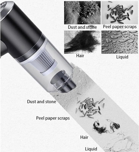 1pcs-wireless Handheld Car Vacuum Cleaner, Mini Aspiradora