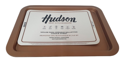 Asadera Baja Antiadherente Hudson 39 X 27 X 2cm