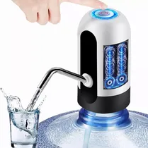 Comprar Bomba Dispenser De Agua De Bidon Usb Recargable We Glam Compatible Bidones De 4 - 6 - 10 - 20 Litros De Supermercado Para Evitar Cargar Pesados Bidones Carga Como Celular. Incluye Cable+manguera+pico