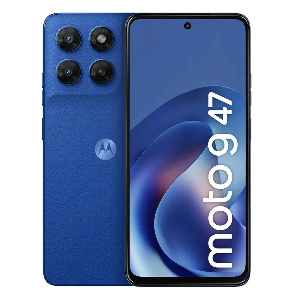 Motorola Moto G47 5G 128GB E De 12GB DAM Camera 50MP Sony Lytia 600 Tela Full HD+ De 120hz Azul Nautico