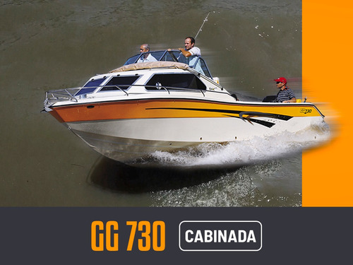 Lancha Gg 730 Cabinada 2024