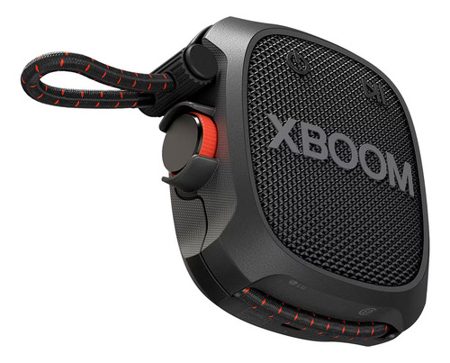 Parlante LG Xboom XG2TBK portátil 5 W bluetooth a prueba de agua negro