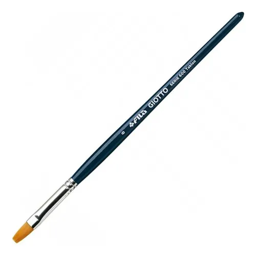 Pincel Sintetico Giotto Serie 600 - Chato - Numero 8