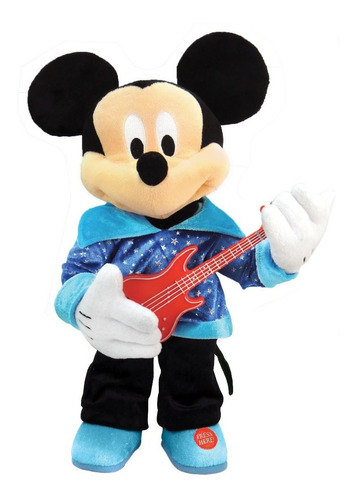 Peluche Interactivo Disney Mickey Guitarra Intek Mundomanias