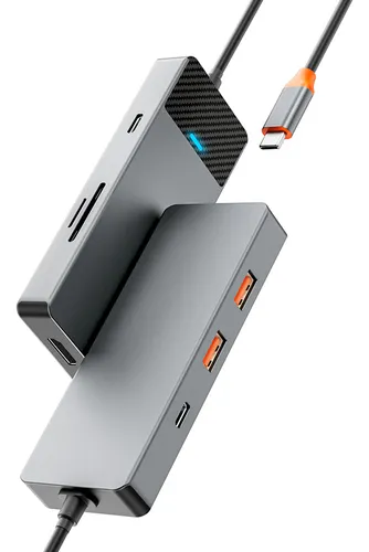 Wiwu Linker Hub 7 En 1 Usb-c + Hdmi + Sd + Usb A