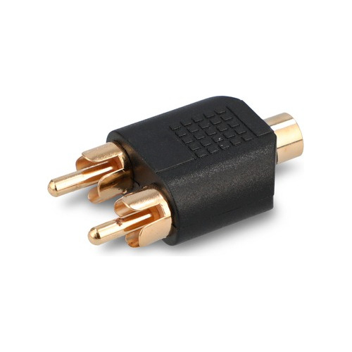 Adaptador De Audio Estéreo 6.3 Mm Negro Radioshack