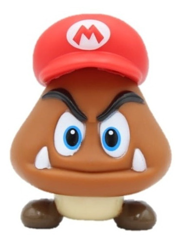 Mario Bros Figura Goomba Gorro De Mario