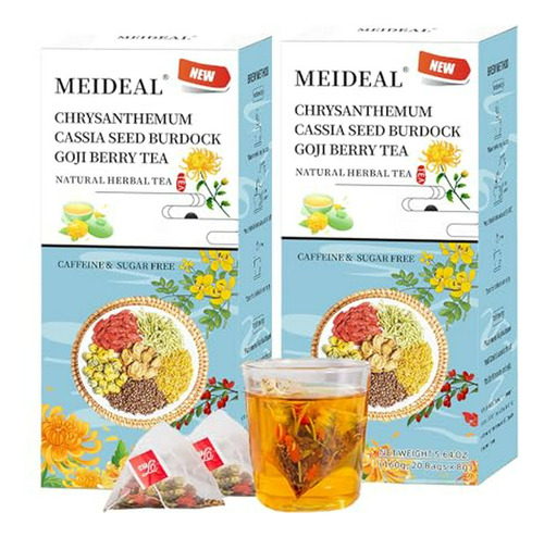 Té Desintoxicante Chrysanthemum Cassia Seed & Burdock Goji B