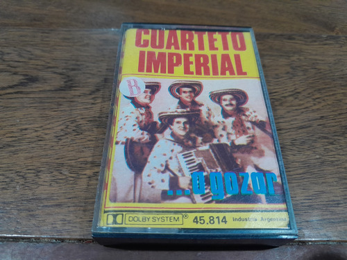 Casete - Cuarteto Imperial - A Gozar - Arg - 1985