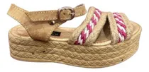 Comprar Sandalia De Nena Con Plataforma (tunning Yute Mauro)