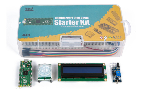 Kit Educacional Básico Raspberry Pi Pico Com Tutorial Nfe