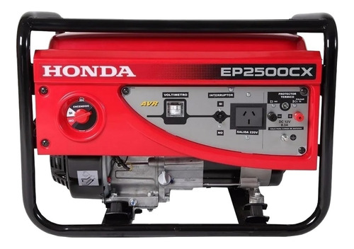 Generador portátil Honda EP2500CX 2200W monofásico con tecnología AVR 220V