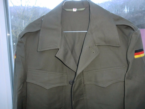 Chaqueta Militar Alemania Bundesweh Verde Oliva Talla Medium