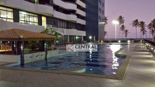 Imagem 2 de 14 de Flat Com 2 Dormitórios Para Alugar, 118 M² Por R$ 4.100,00/mês - Armação - Salvador/ba - Fl0013