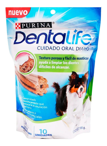 Alimento Perro Dentalife Razas Pequeñas Medianas 198g Purina