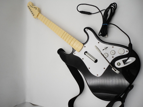 Guitarra Alambrica Xbox 360 Rockband Guitar Hero Pc Clone He (Usado)