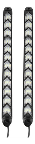 Flecha Flecha Drl Para Coche, Flexible E Impermeable, 2 Unid