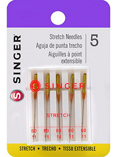 Agujas Universales  04720, 5 Uds., Talla 80/12 (color Variab