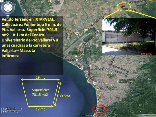 Imagen 4 de 11 de Terreno En Venta En Puerto Vallarta - Ixtapa
