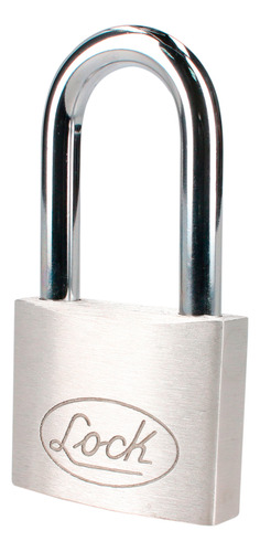 Candado De Acero Largo 50 Mm, Llave Estándar Lock