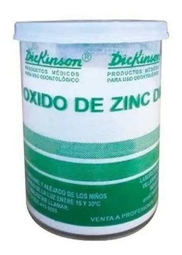 Oxido De Zinc Polvo Dickinson X 250 Gr. - Odontologia