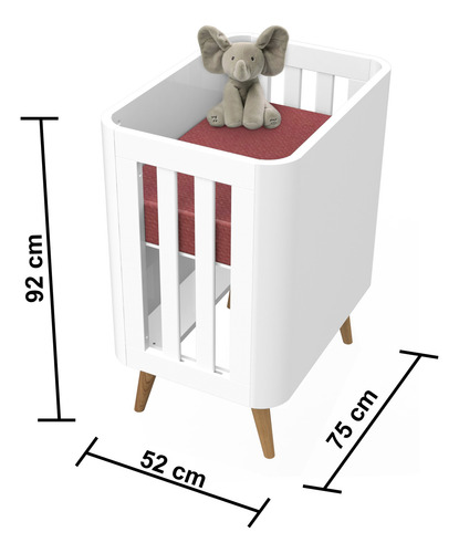 Cuna Madera Agatha 3 En 1 - Kidscool