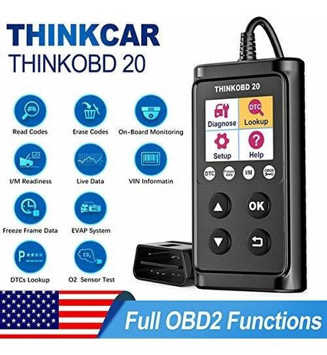 Thinkcar Thinkobd 20 Escáner Obd2, Lector De Código De Coc