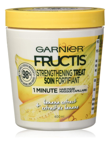 Garnier Hair Care Fructis Strengthening Treat 1 Minute Hair.