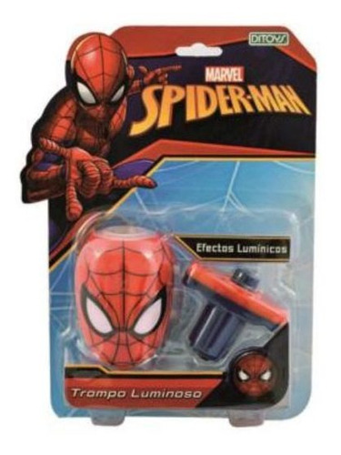 Trompo Luminoso Spiderman 2101 Ditoys