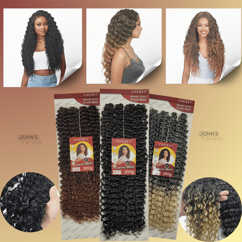 Kit Gypsy 1 Cabelo Jumbo Tranças + Cacheado Orgânico Fulani Cor T2/30 Sx