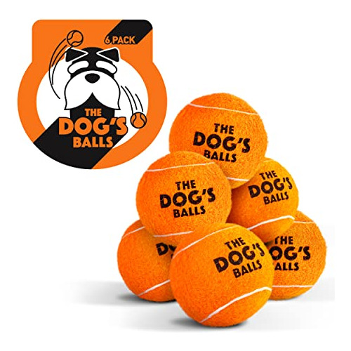 The Little Dog's Balls, Pelotas De Tenis Para Perros, Paquet