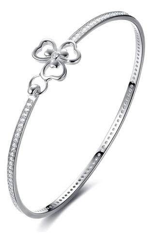 Gw Elegante S925 Brazalete De Mujer Pulseras De Circonio Par