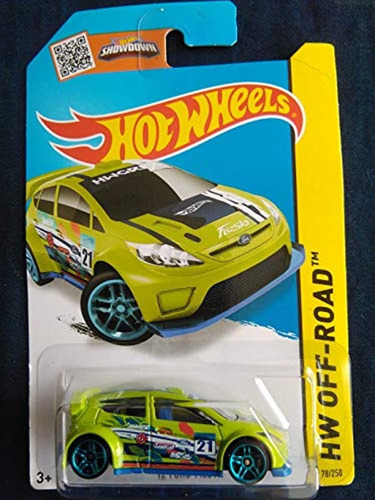 Hot Wheels -2015 hw Todoterreno '12 ford Fiesta Verde Neon