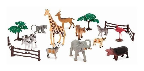 Juguete Balde De Animales De La Jungla