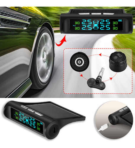 Sensor De Presión De Neumático Externo: Neumático Inalámbric