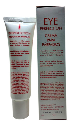 Set Reparador Labios Lip Balm Y Parpados Eye Perfection Zine