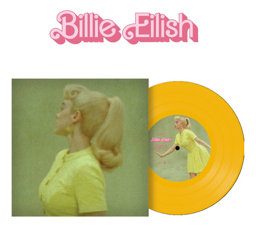 Billie Eilish What Was I Made For? Yellow Single Viny 7inch