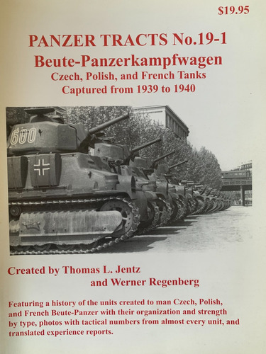 Beute Panzer 1939 To 1940 Panzer Tracts Segunda Guerra A48