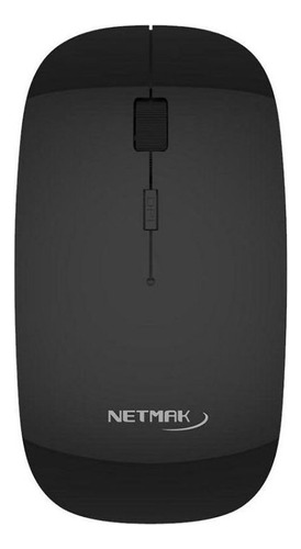 Mouse Inalambrico 2,4ghz 1600dpi Delgado Netmak W40 Negro