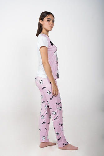 Pijama De Vaquita De Pantalon Con Blusa