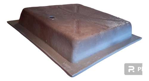 Receptáculo De Ducha Antideslizante Borde Antiderrame 80x80