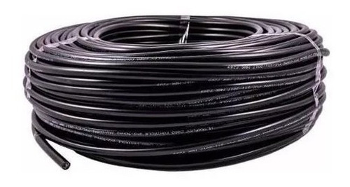 Extensão Elétrica 30 Metros 20a Cabo Pp 2x1,0 Reforçada Cor Preto 127/220v