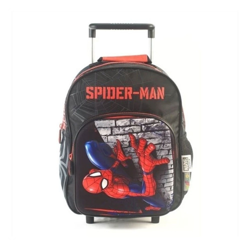 Mochila Con Carro Spiderman Original Premium 12 62334 Maple