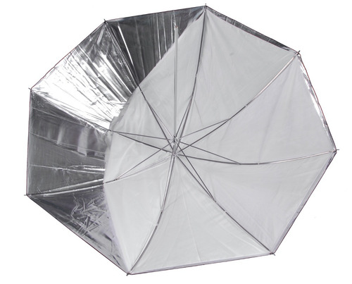 Imagen 5 de 10 de Sombrilla Paragua Iluminacion Reversible 3 Usos Difusor
