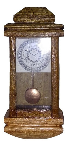 Reloj De Pared Para Casas De Muñecas, Escala 1:12