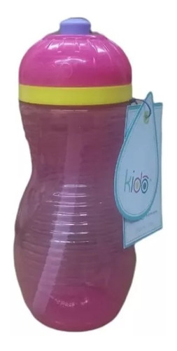 Botella Ergonomica Infantil Boquilla Rosca 380ml Keep Kido
