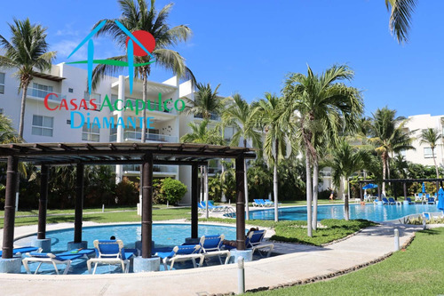 Cad Pacífico Diamante Timón Ph 2. Hermosa Terraza Con Vista A Las Albercas