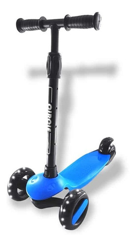 Scooter Monopatín Con Luces Para Niños / Niñas Azul